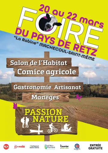 Foire de Machecoul du 20 au 22 mars 2026, Machecoul-Saint-Même, Créa Vert Passion